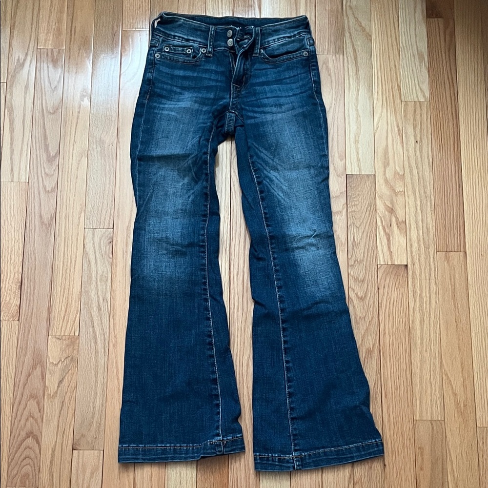 Aeropostale Indigo Wide Leg Jeans
